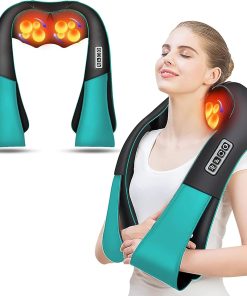 AERLANG Fathers Day Dad Gifts Neck Massger,Shiatsu Neck and Back Massager with Heating Neck and Shoulder Massager Deep Kneading Pillow for Massage Home Office Car Use Gifts for Women Men Dad Mom